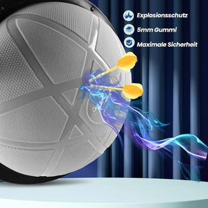 Produktbild für Balance-Ball DH-FitLife Yoga, mit Luftpumpe &amp; Fitnessbändern