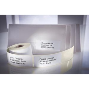 Produktbild für Dymo-Etiketten Zweckform für Dymo 13187, weiß
