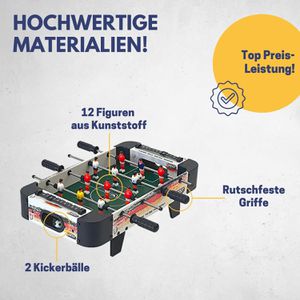 Produktbild für Tischkicker Best-Sporting Kickertisch Nation Mini, mit Fuß