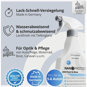 Produktbild für Lackversiegelung Nanoprotect Pearl &amp; Shine