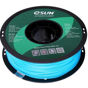 Produktbild für Filament eSUN PLA+, hellblau