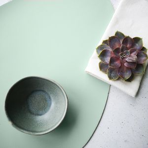 Produktbild für Platzset Zeller 27054, abwischbar, aus Kunstleder