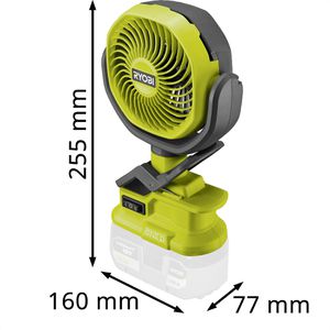 Produktbild für Ventilator Ryobi RCF18-0 ONE+, 18V, Ø 10cm