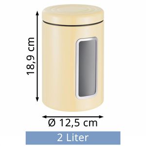 Produktbild für Vorratsdose Wesco Classic Line, aus Metall