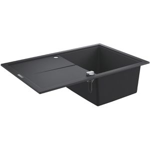 Produktbild für Spülbecken GROHE K400 31639AP0, Einzelbecken, schwarz