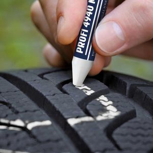 Produktbild für Reifenmarker Lyra Profi 4940, gelb und weiß