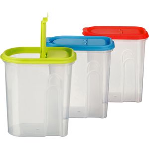 Schüttdose Kigima aus Kunststoff, Set