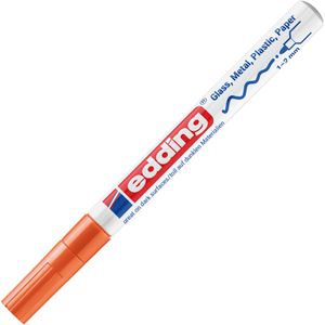 Produktbild für Lackmarker Edding 751, wasserfest &amp; permanent, orange