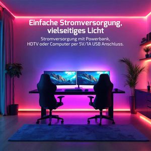 Produktbild für LED-Streifen Olight Ostrip Backlight, dimmbar, weiß + RGB