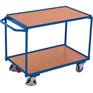 Produktbild für Tischwagen VARIOfit sw-701.501, aus Metall &amp; Holz