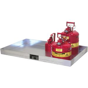 Produktbild für Auffangwanne BAUER KGW 2, aus verzinktem Stahl