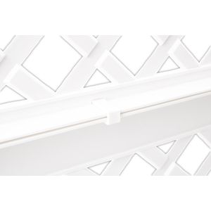 Produktbild für Rankgitter KHW Czardas 47701, weiß