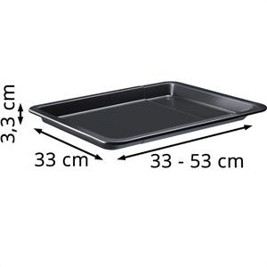 Produktbild für Backblech Westmark 32972270, anthrazit, aus Stahlblech