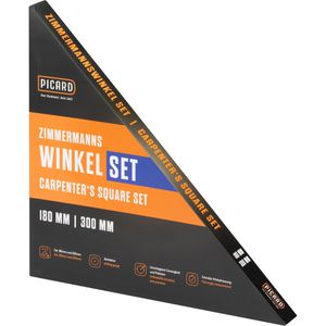 Produktbild für Winkeldreieck Picard 0071520-002 aus Aluminium, Set