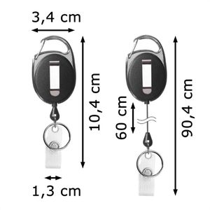 Produktbild für Ausweishalter Karteo 7021KC-GVS-0, schwarz