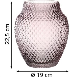 Produktbild für Vase Leonardo 018674, Poesia Viola, Glas