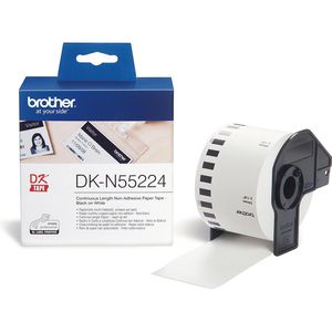 Produktbild für Brother-Etiketten Brother DK-N55224, weiß