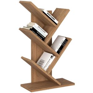 Produktbild für Bücherregal VCM Nulis L, 920355, honig eiche