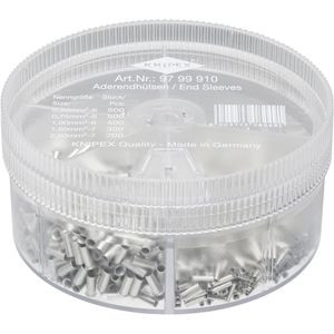 Aderendhülsen Knipex 97 99 910, Sortimentsboxen