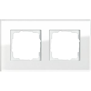 Steckdosenrahmen Gira 021212, Esprit, System 55