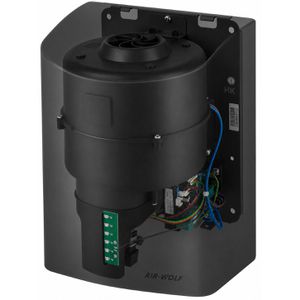 Produktbild für Händetrockner Air-Wolf Serie M, 10-427, Warmluft, schwarz