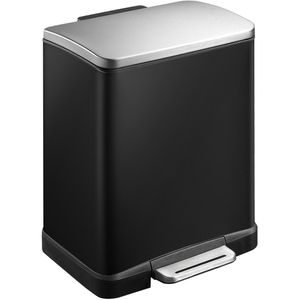 Produktbild für Mülleimer EKO E-Cube, VB 926820, matt schwarz