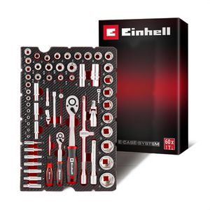 Steckschlüssel Einhell E-Case 370520, 60-teilig