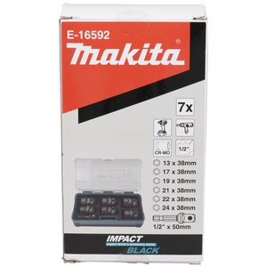 Produktbild für Steckschlüssel Makita E-16592, 7-teilig