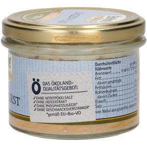 Produktbild für Wurstkonserve Ökoland Jagdwurst, BIO
