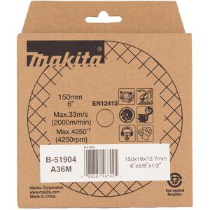 Produktbild für Schleifscheibe Makita A36M, B-51904