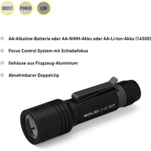 Produktbild für Taschenlampe Ledlenser Solidline ST5 LED, Batterie