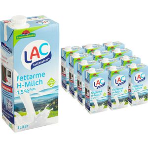 Produktbild für Milch LAC fettarme H-Milch, Fettgehalt 1,5%