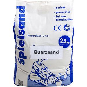 Produktbild für Quarzsand TKG getrocknet, 25 kg