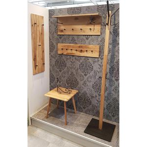 Produktbild für Wandgarderobe Haku-Möbel 22359, Massivholz