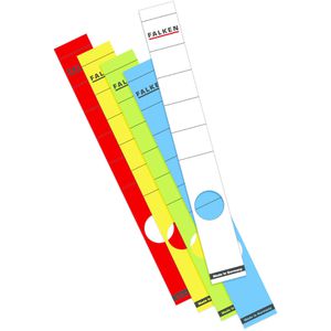 Produktbild für Rückenschilder Falken 11287034, blau