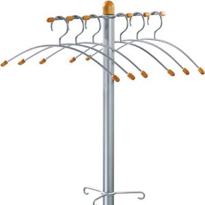 Produktbild für Garderobenständer Alco 2805, silber