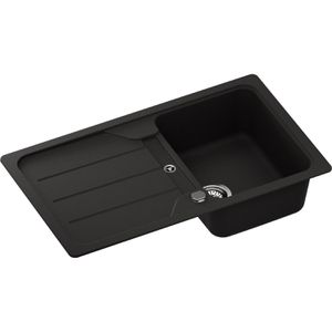 Produktbild für Spülbecken SCHOCK Formhaus D-100, Einzelbecken, nero