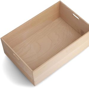 Produktbild für Holzkiste Zeller 13310, Buche lackiert