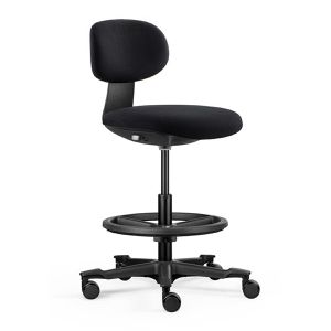 Produktbild für Arbeitsstuhl hJh-OFFICE Work MF2, schwarz