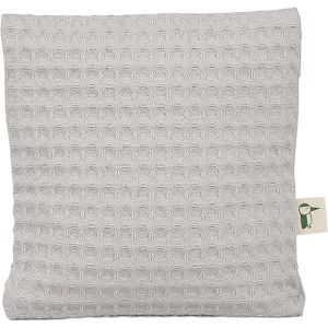 Produktbild für Wärmekissen GRÜNSPECHT grau, 13 x 13 cm, mit Rapssamen