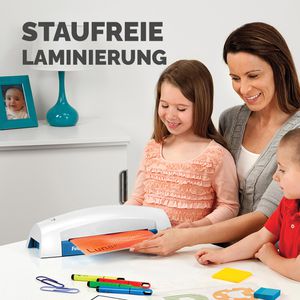 Produktbild für Laminiergerät Fellowes Lunar+ blau, mit 2 Rollen, A4