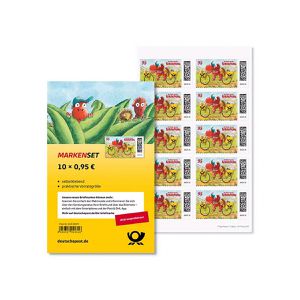 Briefmarken DeutschePost Set, 10 Stück à 95cent