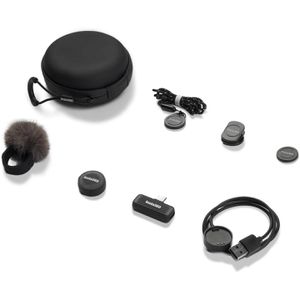Produktbild für Mikrofon Insta360 Mic Air 1 TX + 1 RX, schwarz