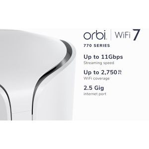 Produktbild für WLAN-Repeater Netgear Orbi 770 Series, RBE770-100EUS