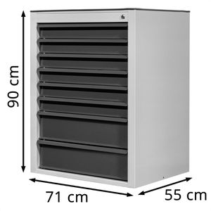 Produktbild für Schubladenschrank ADB 24788, aus Metall