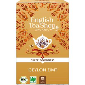 Produktbild für Tee EnglishTeaShop Super Goodness Ceylon Zimt, BIO