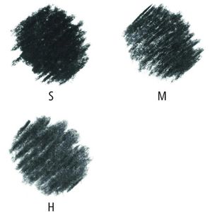 Produktbild für Kohlestifte Staedtler Mars Lumograph, 100C SBK4