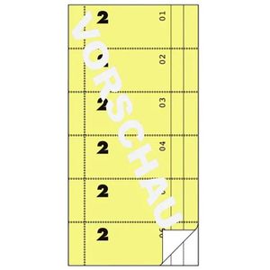 Produktbild für Bonbuch Zweckform 832, Kellner-Nr. 2