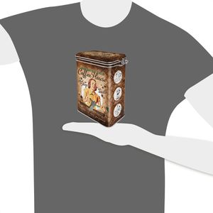 Produktbild für Kaffeedose Nostalgic-Art Coffee House, aus Metall