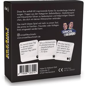 Produktbild für Kartenspiel Simon&amp;Jan 2036321, Erzählt euch mehr